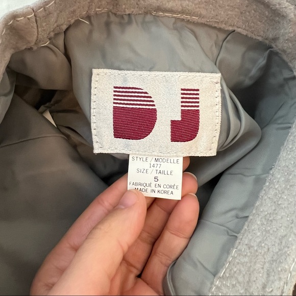 Genuine Leather Slate Gray Pencil Skirt - Picture 6 of 7